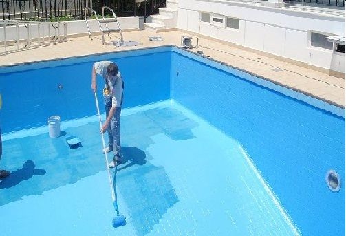 Chống thấm dột bể bơi tại Hà Nội sử dụng vật liệu chống thấm polyurethane