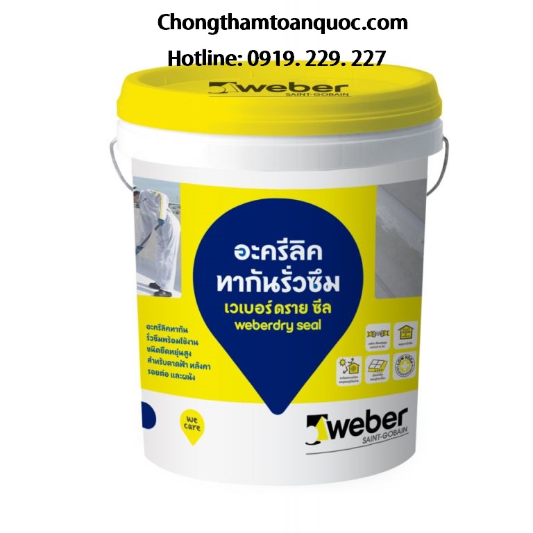Weberdry Seal - Chống thấm gốc Acrylic