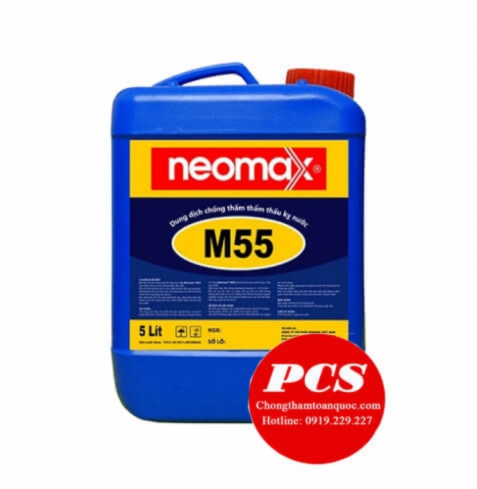 Neomax M55 Dung dịch chống thấm thẩm thấu kỵ nước