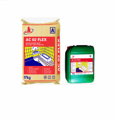 AC 02 flex - Chất chống thấm đàn hồi gốc xi măng