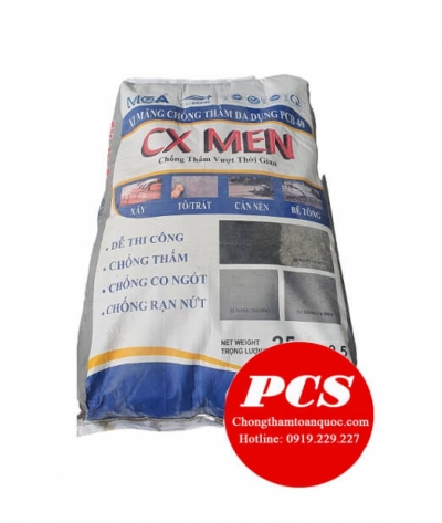 CX Men - Xi măng chống thấm đa dụng vượt trội thời gian
