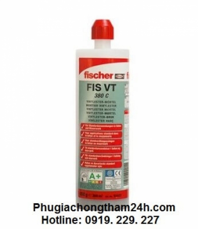 Fischer VT 380C - Hoá chất cấy thép chính hãng chất lượng cao