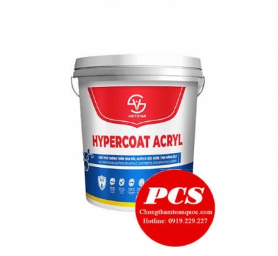 Hypercoat Acrylic Chất phủ chống thấm acrylic gốc nước 1 thành phần