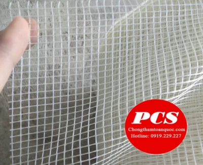 Lưới thủy tinh mắt 4x4 định lượng 45g/m2 chống thấm chống nứt