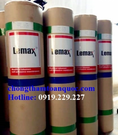 Màng chống thấm tự dính Lemax 1,5mm