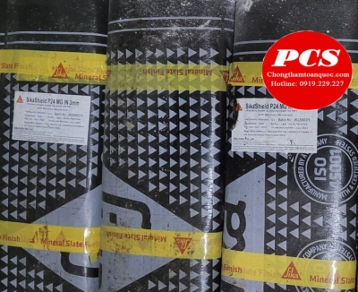 SikaShield P24 MG 4 mm Màng chống thấm gốc bitumen bề mặt phủ cát và đàn hồi ở 0°C