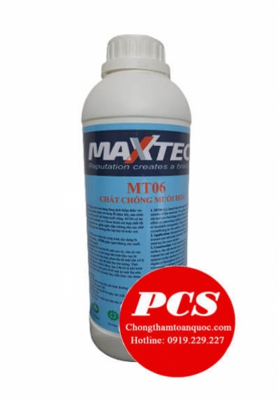 Maxtec MT06 Xử lý triệt để tình trạng tường bị muối hóa
