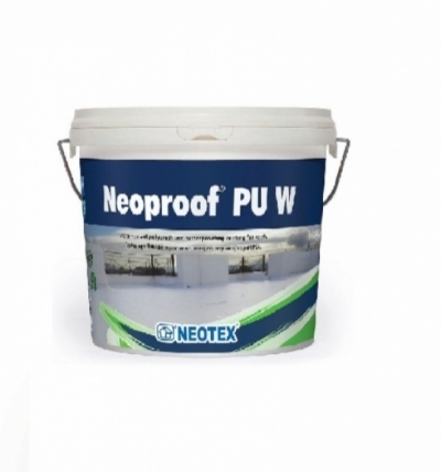 Neotex Neoproof PU W - loại 4kg/ thùng chống thấm sàn mái lộ thiên gốc Polyurethane