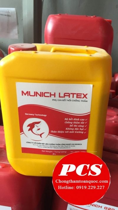 Munich Latex Phụ gia kết nối có tính chống thấm hiệu quả cao