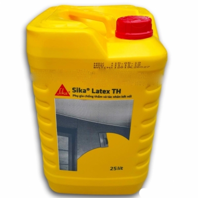 Sika latex TH (can 25 lít) - Phụ gia chống thấm và kết nối