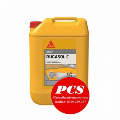 Sika Rugasol C - Chất ức chế bề mặt bê tông cho bề mặt ngang
