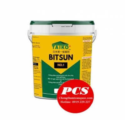 Taiko Bitsun Sơn chống thấm hồ cá, bể cá koi màu đen