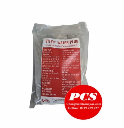 Vitec Water Plug - Vữa đóng rắn nhanh chặn rò rỉ nước tức thời