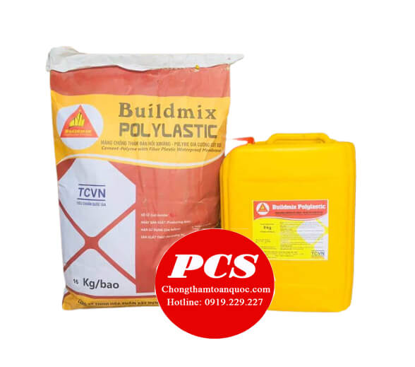 Buildmix Polylastic Màng chống thấm đàn hồi xi măng - polyme