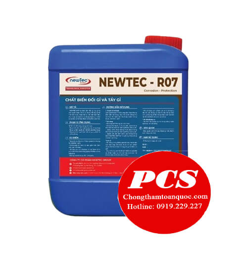 Chất tẩy gỉ và làm sạch thép Newtec R07