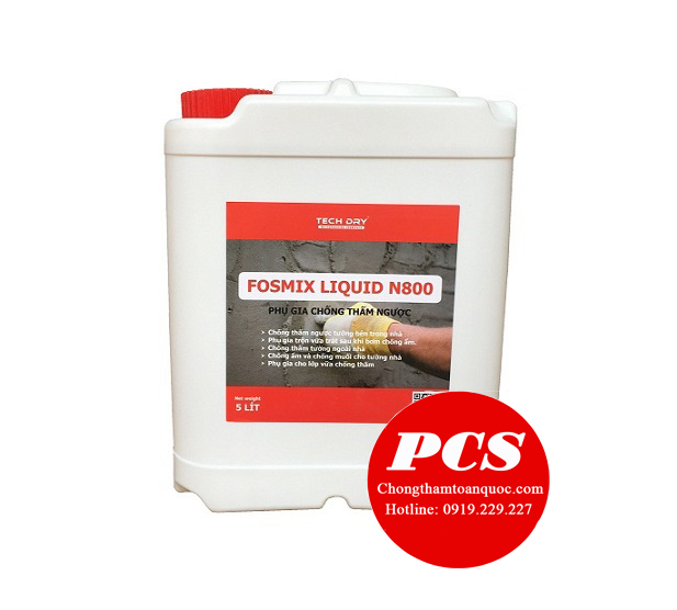 Fosmix Liquid N800 Chất chống thấm ngược tường nhà