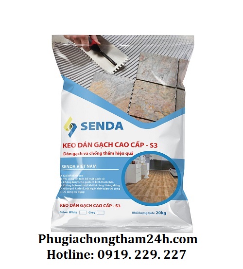 Keo dán gạch đá cao cấp Senda S3