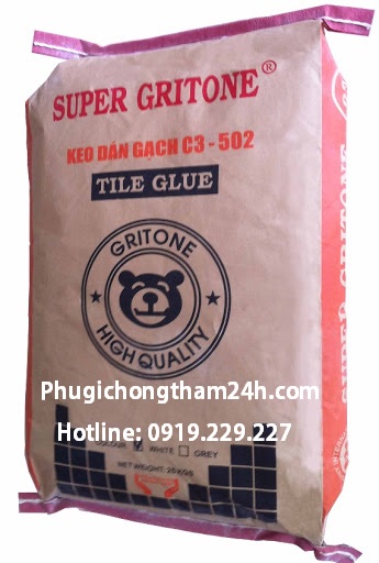 Keo dán gạch Super Gritone C3 - 502 chính hãng