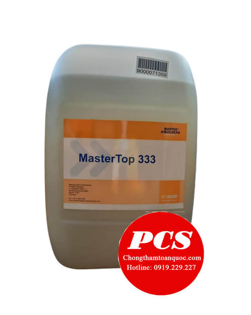 MasterTop 333 Dung dịch tăng cứng và chống bụi cho sàn bê tông