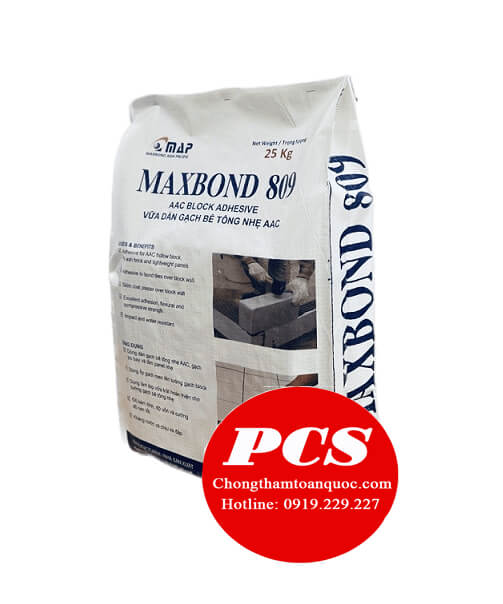 Maxcrete 809 Keo dán gạch xi măng portland chất lượng cao