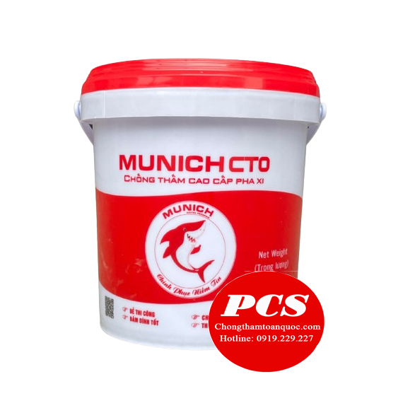 Munich CTO Chất chống thấm pha xi măng hiệu quả cao