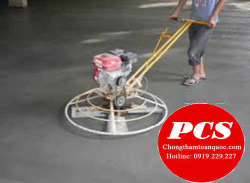 Sử dụng chất tăng cứng dạng bột Sika