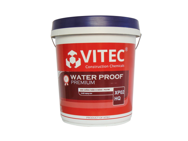 Sơn chống thấm Vitec XP 02 HQ hai thành phần gốc xi măng Polymer 