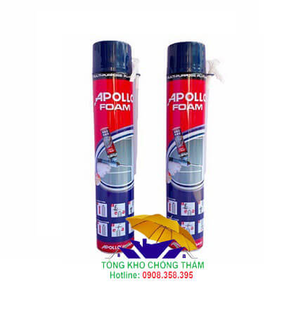 Apollo Foam - Keo bọt nở dùng để trám bít khe hở