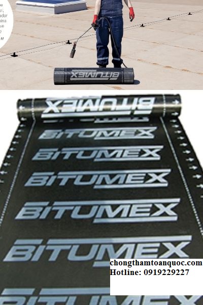 bitumex-rg1-5-sa-mang-chong-tham-tu-dinh màng chống thấm Bitumex BP 300