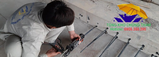 Cách thi công keo khoan cấy thép Ramset Epcon A7