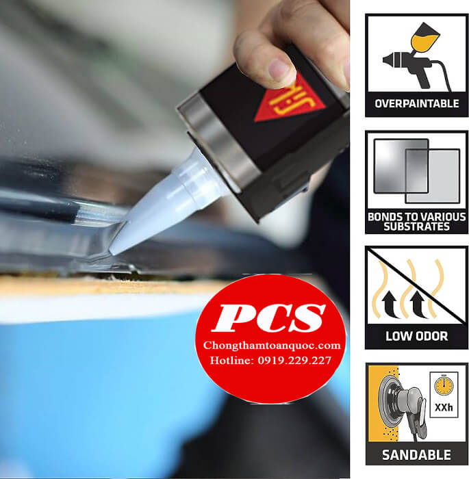 Các hạng mục cần sử dụng Sikaflex 212 FC