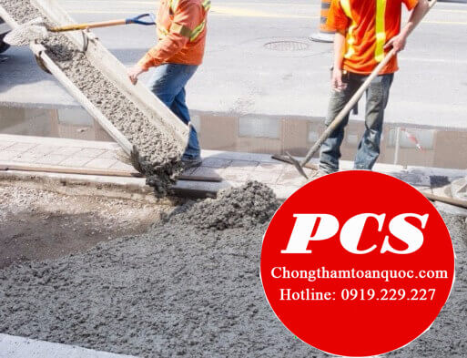 Cách pha trộn dùng phụ gia chống thấm Cách pha trộn dùng phụ gia chống thấm