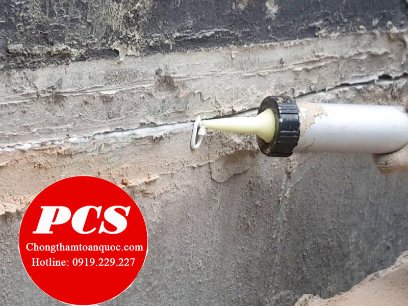 Cách sử dụng keo trám vêt nứt gốc pu 1 thành phần