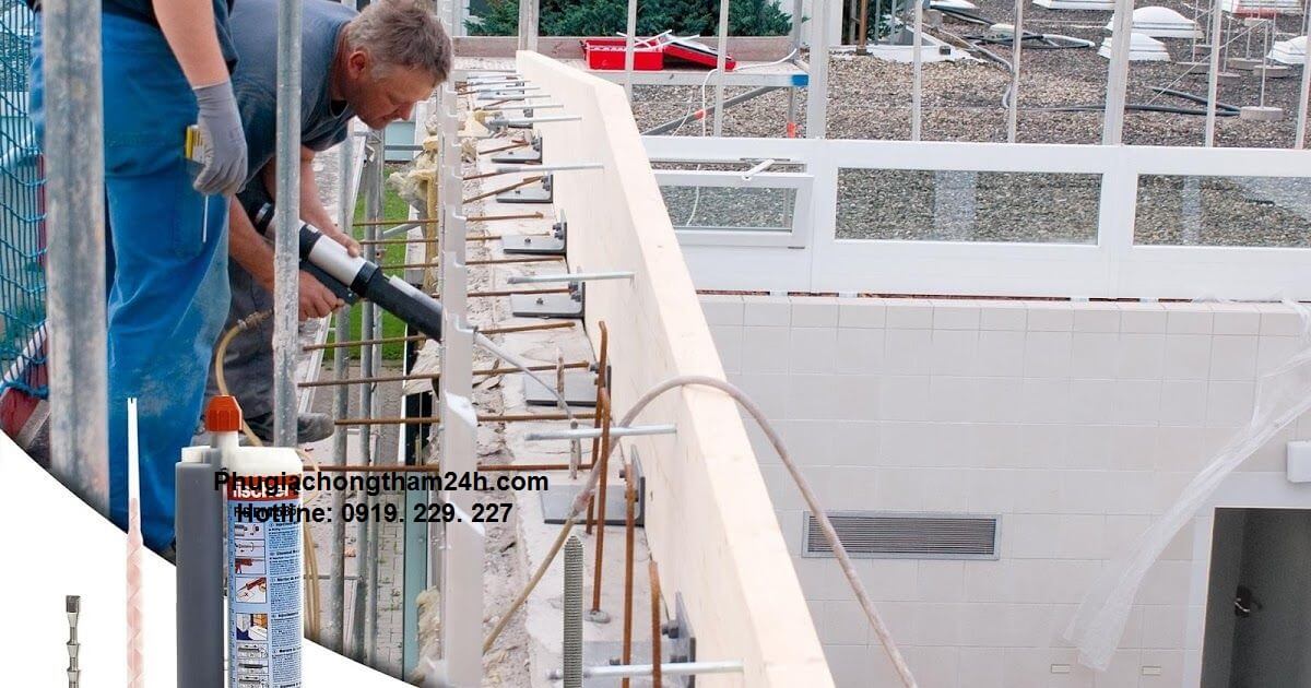 Cách thi công Fischer Fis V360S đúng cách