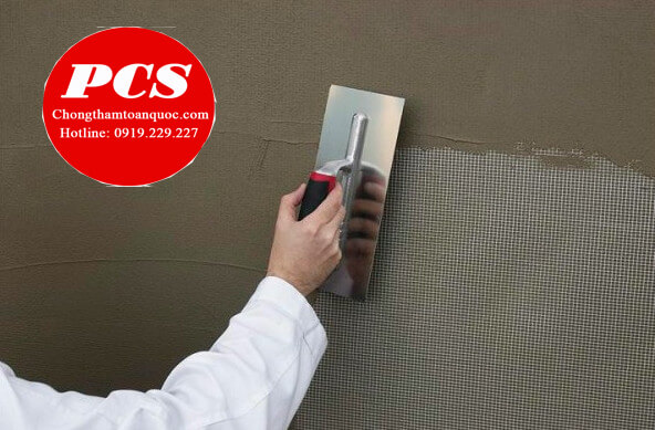 Cách thi công lưới thủy tinh như thế nào