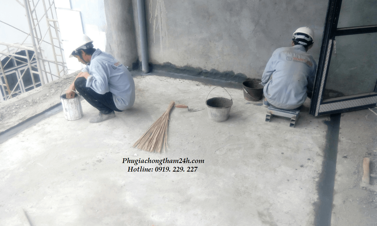 Cách thi công màng chống thấm Quicseal 104