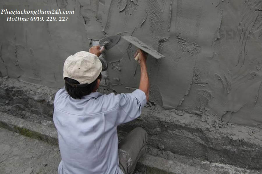 Cách thi công phụ gia Latex SBR Quicseal 607