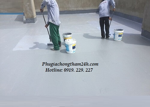 Cách thi công Quicseal 124