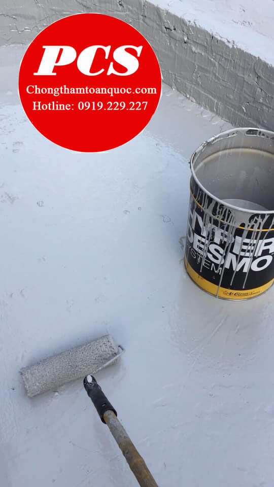 Cách thi công sơn chống thấm
