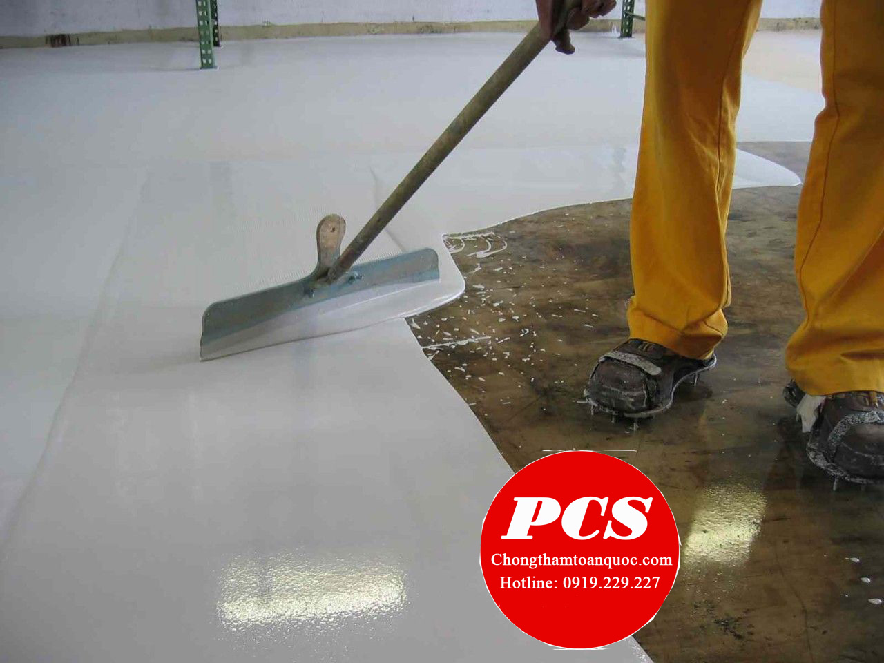 Cách thi công sơn phủ Epoxy Sika