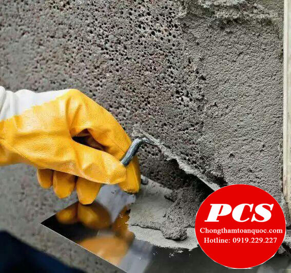 Cách thi công vữa chống thấm ngược