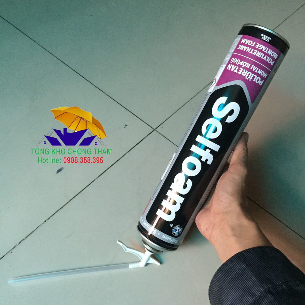 Các ứng dụng của keo bọt trương nở Selfoam PU