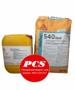 Chất chống thấm SikaTop 540 Seal gốc xi măng polymer 2 thành phần