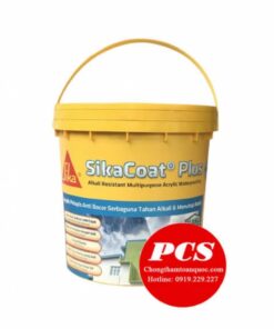 Chất chống thấm tường SikaCoat Plus dạng lỏng gốc Acrylic