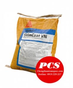 Chất phủ nhẵn mịn bề mặt tường và trần SikaWall SkimCoat VN
