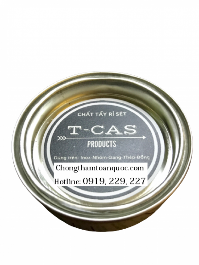 Chất tẩy rỉ sét inox - Tẩy rỉ sét kim loại T-Cas