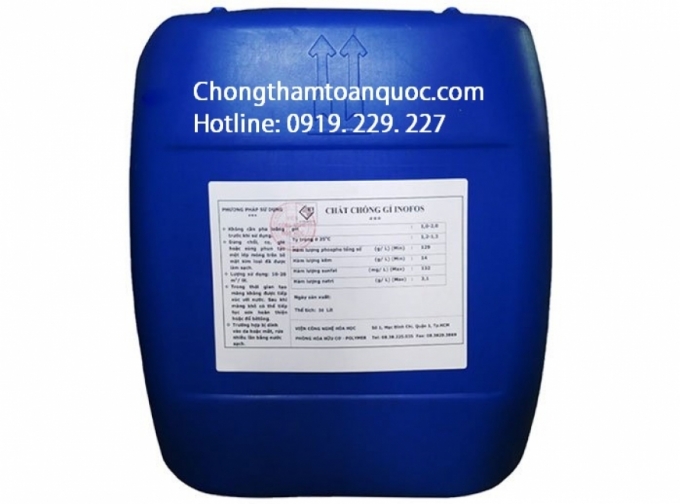 Chất tẩy rỉ sét sắt thép Inofos