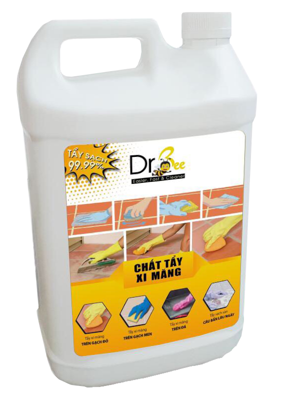 NƯỚC TẨY XI MĂNG DR BEE CAN 5 LÍT