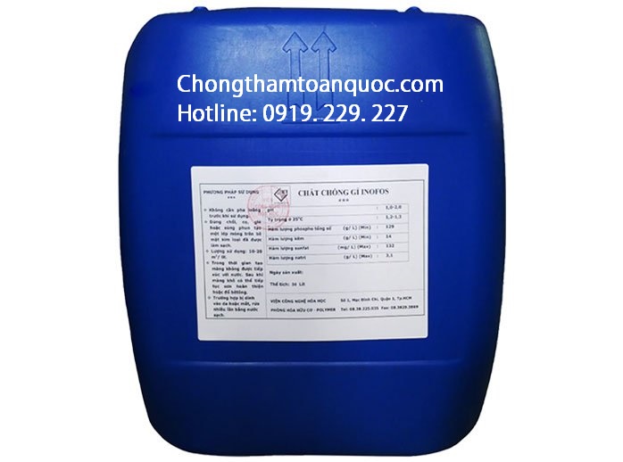 Chất tẩy rỉ sét sắt thép Inofos