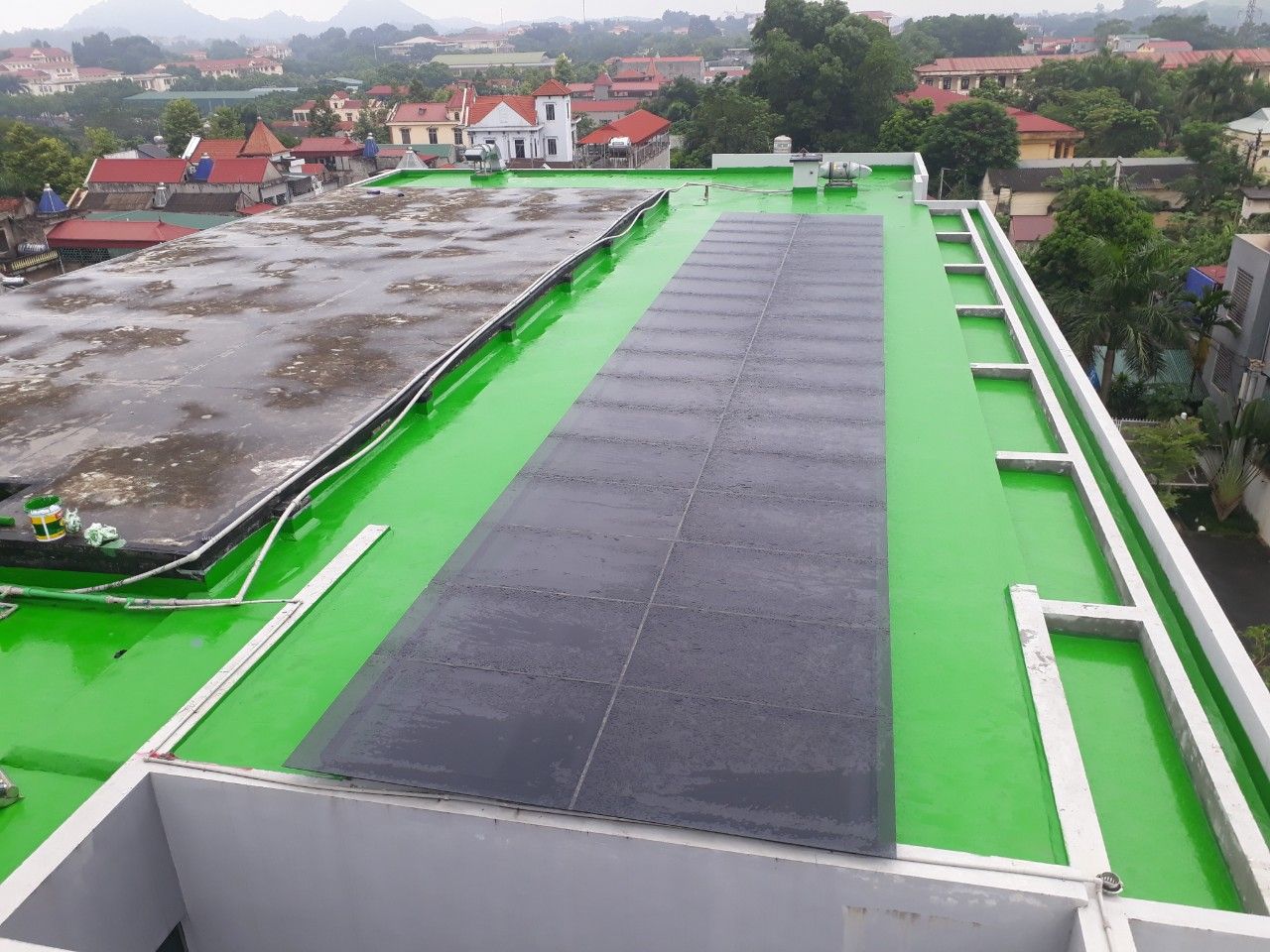 Chống thấm sàn mái sử dụng vật liệu chống thấm neomax 201